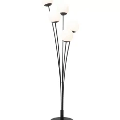 KARE Design Steh & Bodenleuchten-Stehleuchte Five Balls Matt Schwarz