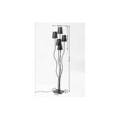KARE Design Steh & Bodenleuchten-Stehleuchte Flexible Berry Cinque
