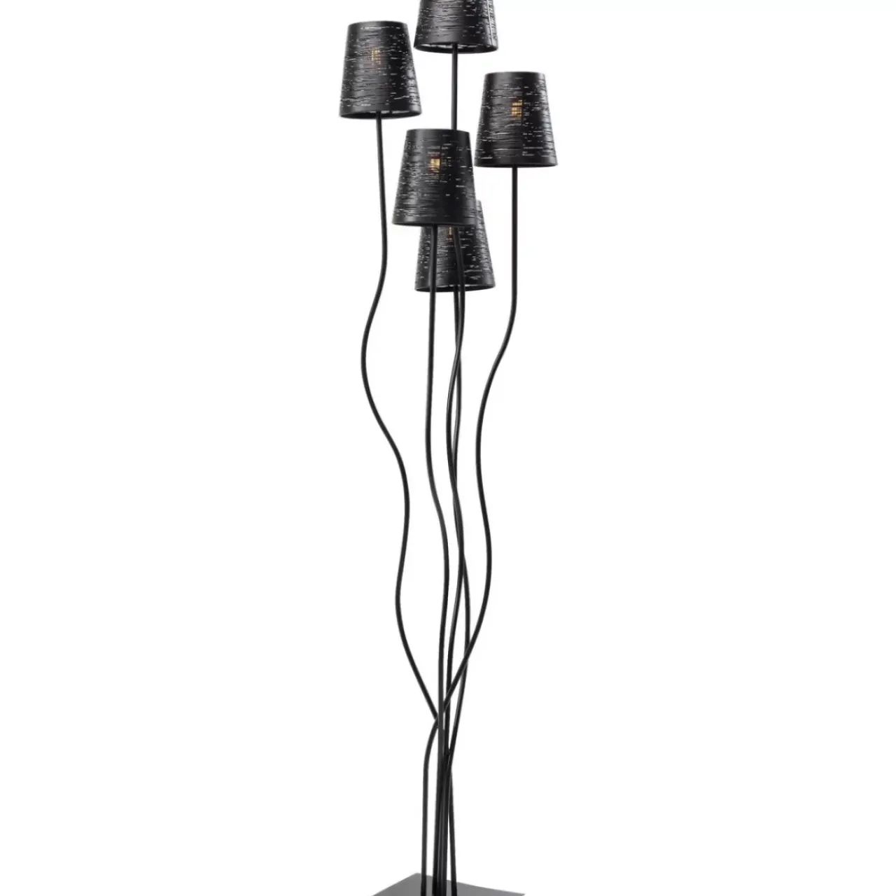 KARE Design Steh & Bodenleuchten-Stehleuchte Flexible Black Cinque
