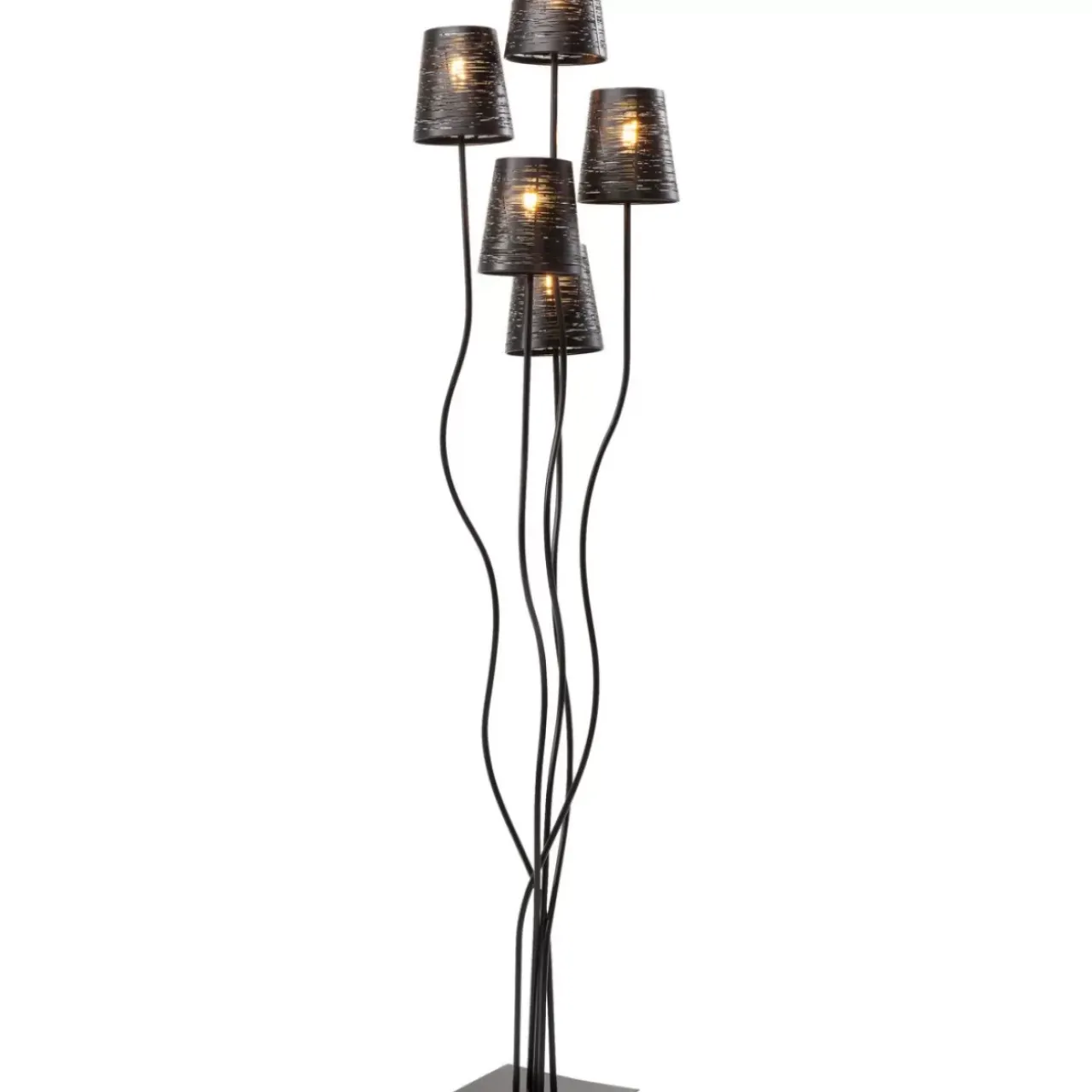 KARE Design Steh & Bodenleuchten-Stehleuchte Flexible Black Cinque