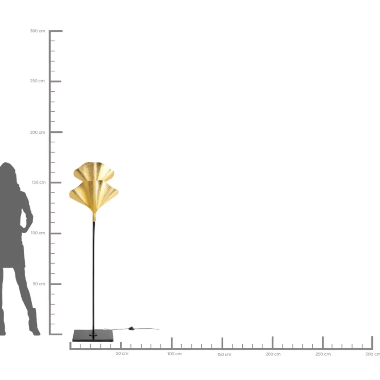 KARE Design Steh & Bodenleuchten-Stehleuchte Ginkgo Due 172
