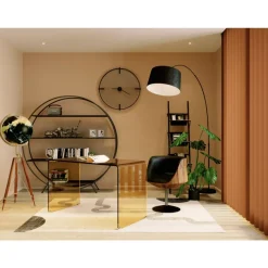 KARE Design Steh & Bodenleuchten-Stehleuchte Gooseneck Black