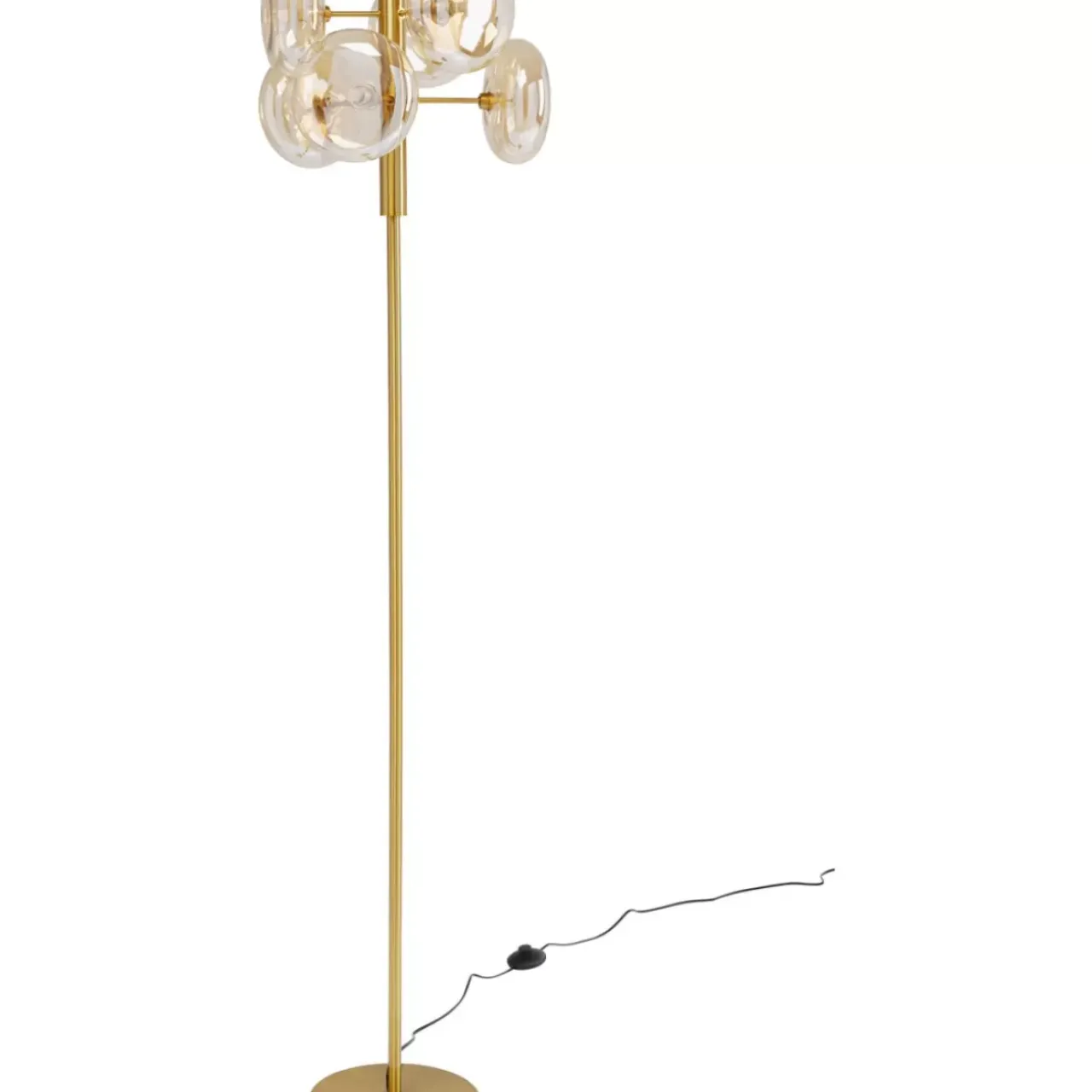 KARE Design Steh & Bodenleuchten-Stehleuchte Headlight Brass 163Cm