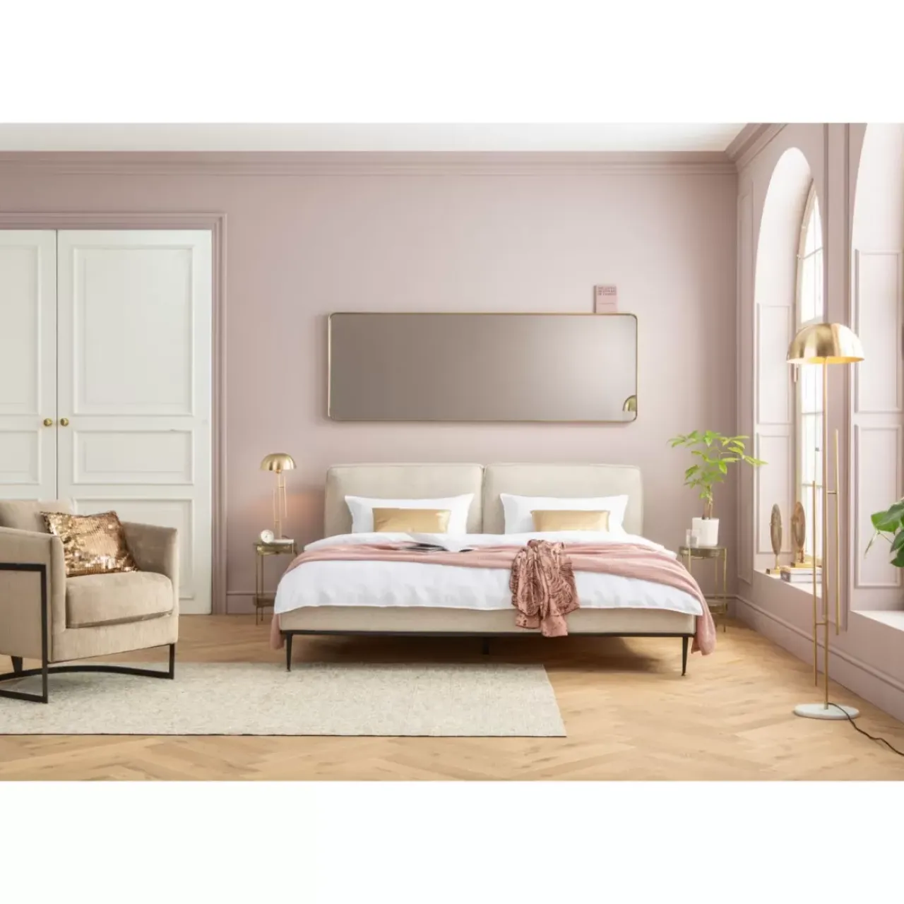 KARE Design Steh & Bodenleuchten-Stehleuchte Solo Brass
