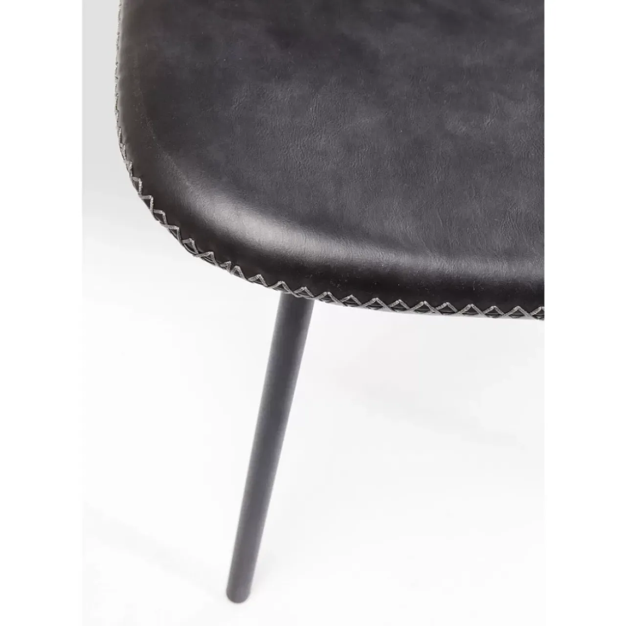KARE Design Stühle-Stuhl Barber Schwarz