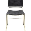 KARE Design Stühle-Stuhl Hugo Schwarz Gold