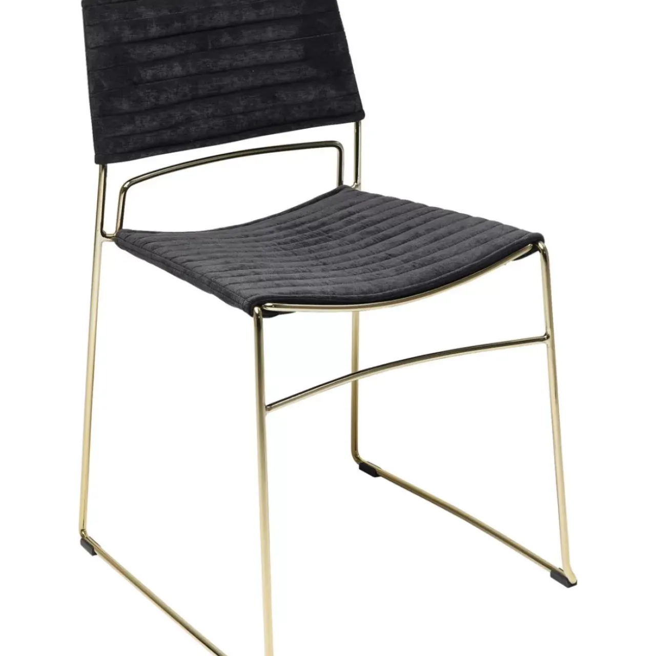 KARE Design Stühle-Stuhl Hugo Schwarz Gold
