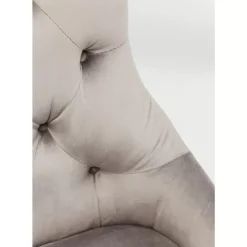 KARE Design Stühle-Stuhl Prince Velvet Grau