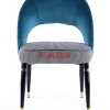 KARE Design Stühle-Stuhl Samantha Petrol