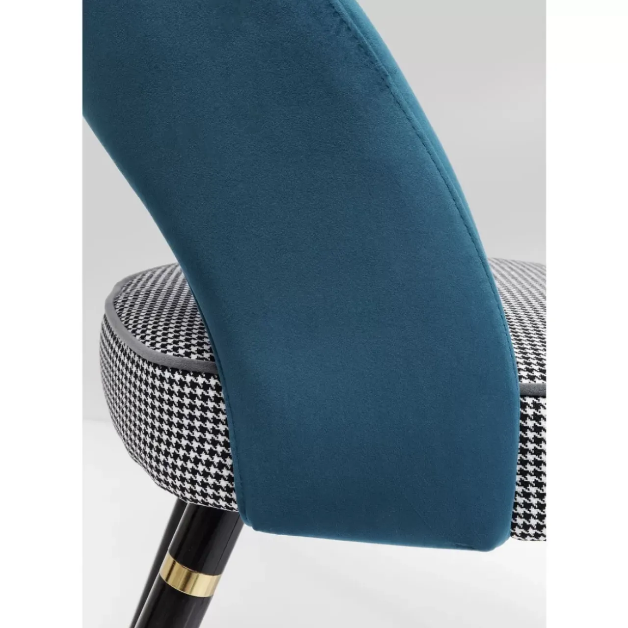KARE Design Stühle-Stuhl Samantha Petrol