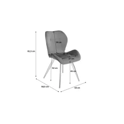 KARE Design Stühle-Stuhl Viva Creme