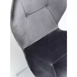 KARE Design Stühle-Stuhl Viva Grau Chrom