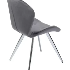 KARE Design Stühle-Stuhl Viva Grau Chrom