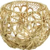 KARE Design Deko & Geschenkartikel-Teelichthalter Hayat Brass O12Cm