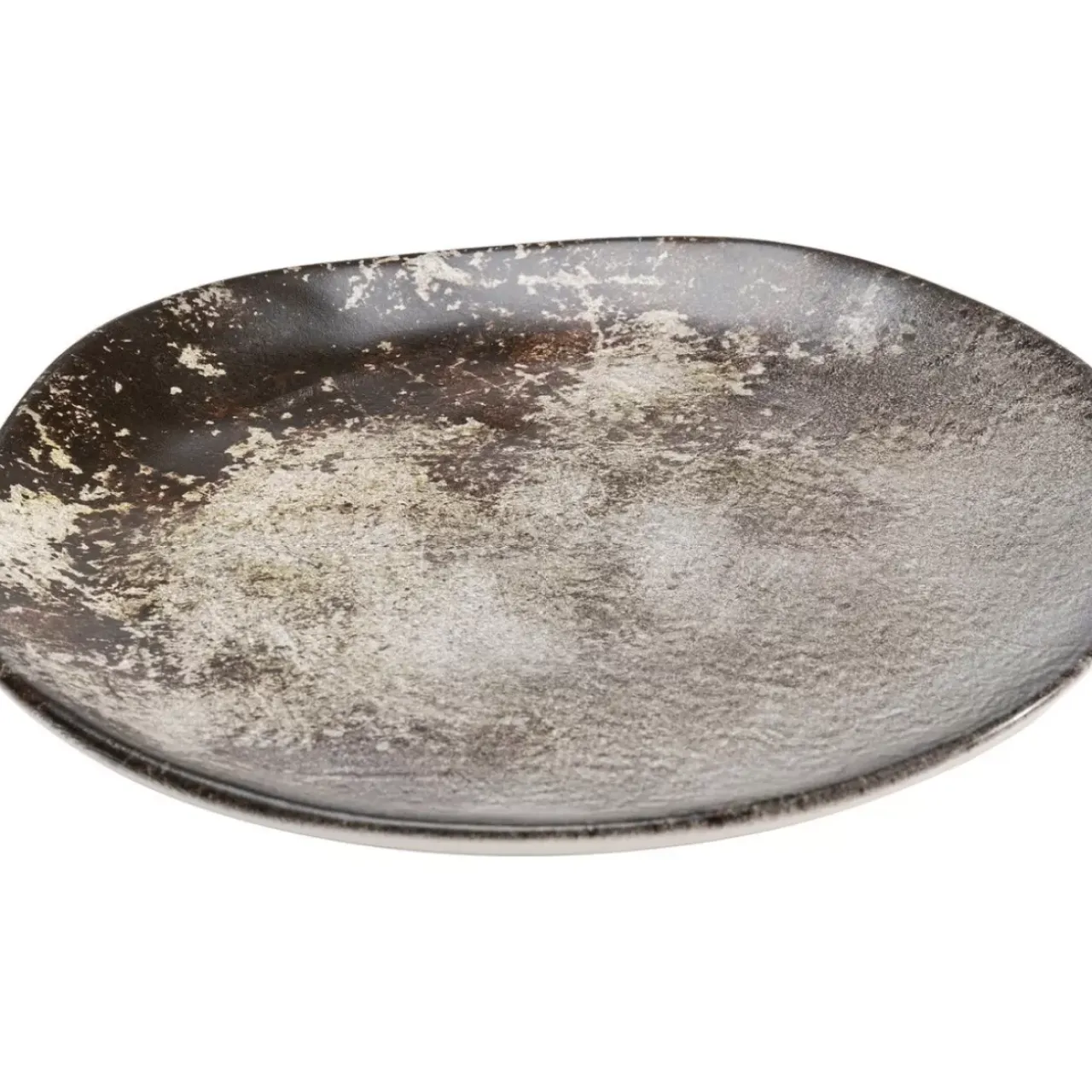KARE Design Geschirr & Tischaccessoires-Teller Savannah Braun/Grau Matt O26Cm