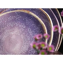 KARE Design Geschirr & Tischaccessoires-Teller Shirley Violett O21Cm