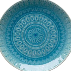 KARE Design Geschirr & Tischaccessoires-Teller Sicilia Blau O21Cm