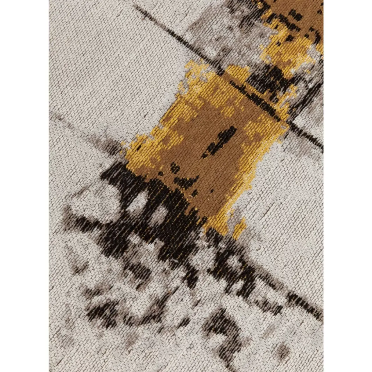 KARE Design Teppiche-Teppich Abstract Grey Line 170X240Cm