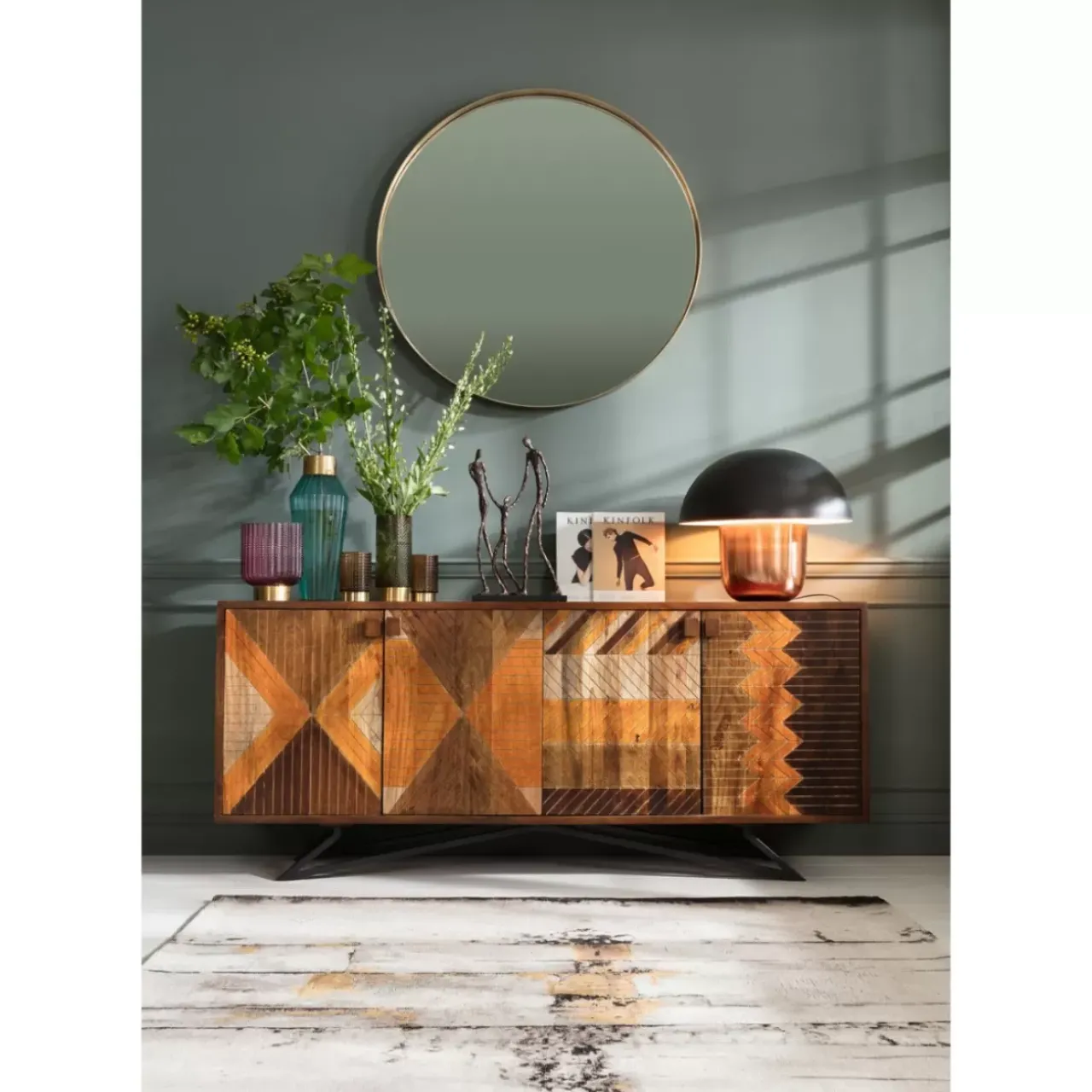 KARE Design Teppiche-Teppich Abstract Grey Line 170X240Cm