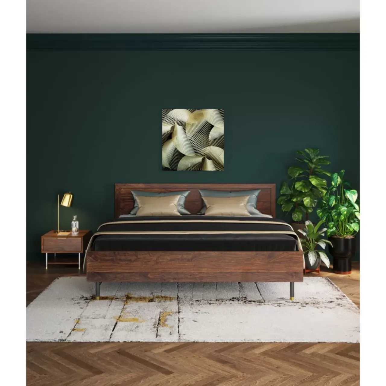 KARE Design Teppiche-Teppich Abstract Grey Line 200X300Cm