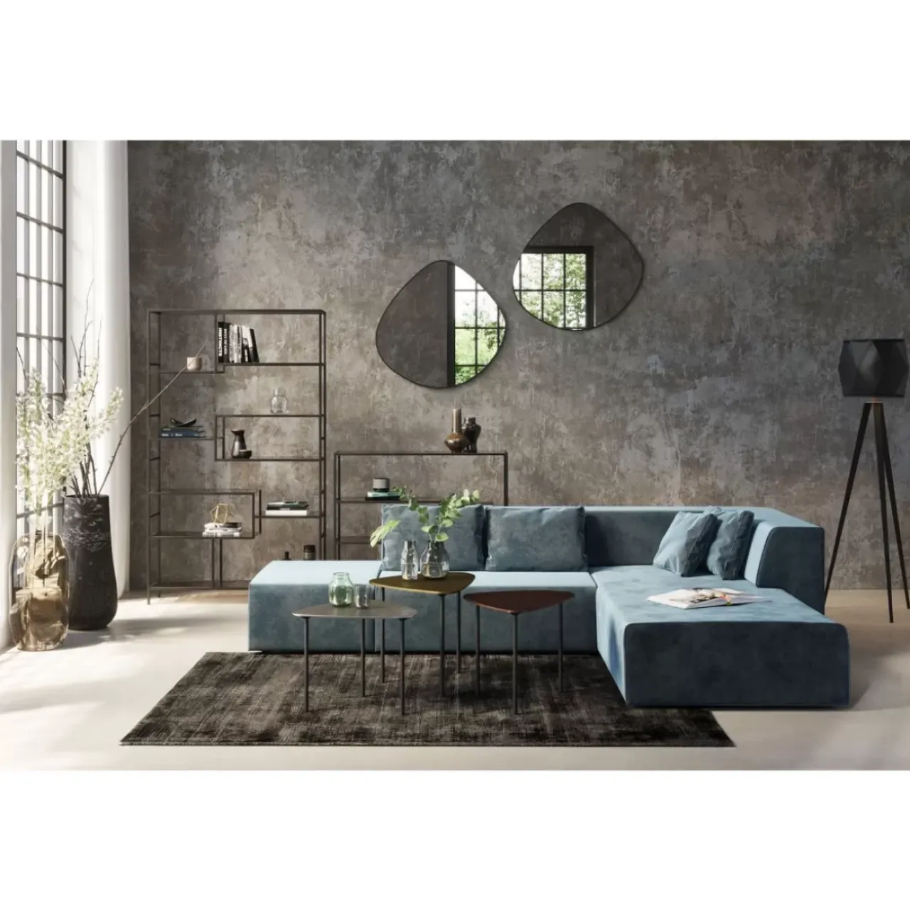 KARE Design Teppiche-Teppich Cosy Rocky 170X240Cm