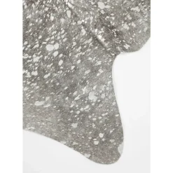 KARE Design Teppiche-Teppich Hide Acid Wash Silber