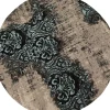 KARE Design Teppiche-Teppich Kelim Ornament Turkis O200Cm
