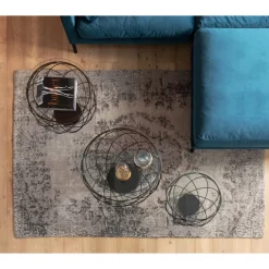 KARE Design Teppiche-Teppich Kelim Pop Grey 170X240Cm