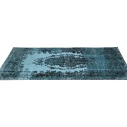 KARE Design Teppiche-Teppich Kelim Pop Turquoise 200X300Cm
