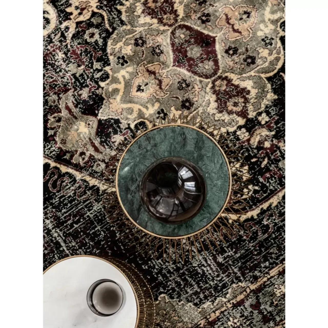 KARE Design Teppiche-Teppich Ornamento Anthrazit 170X240Cm