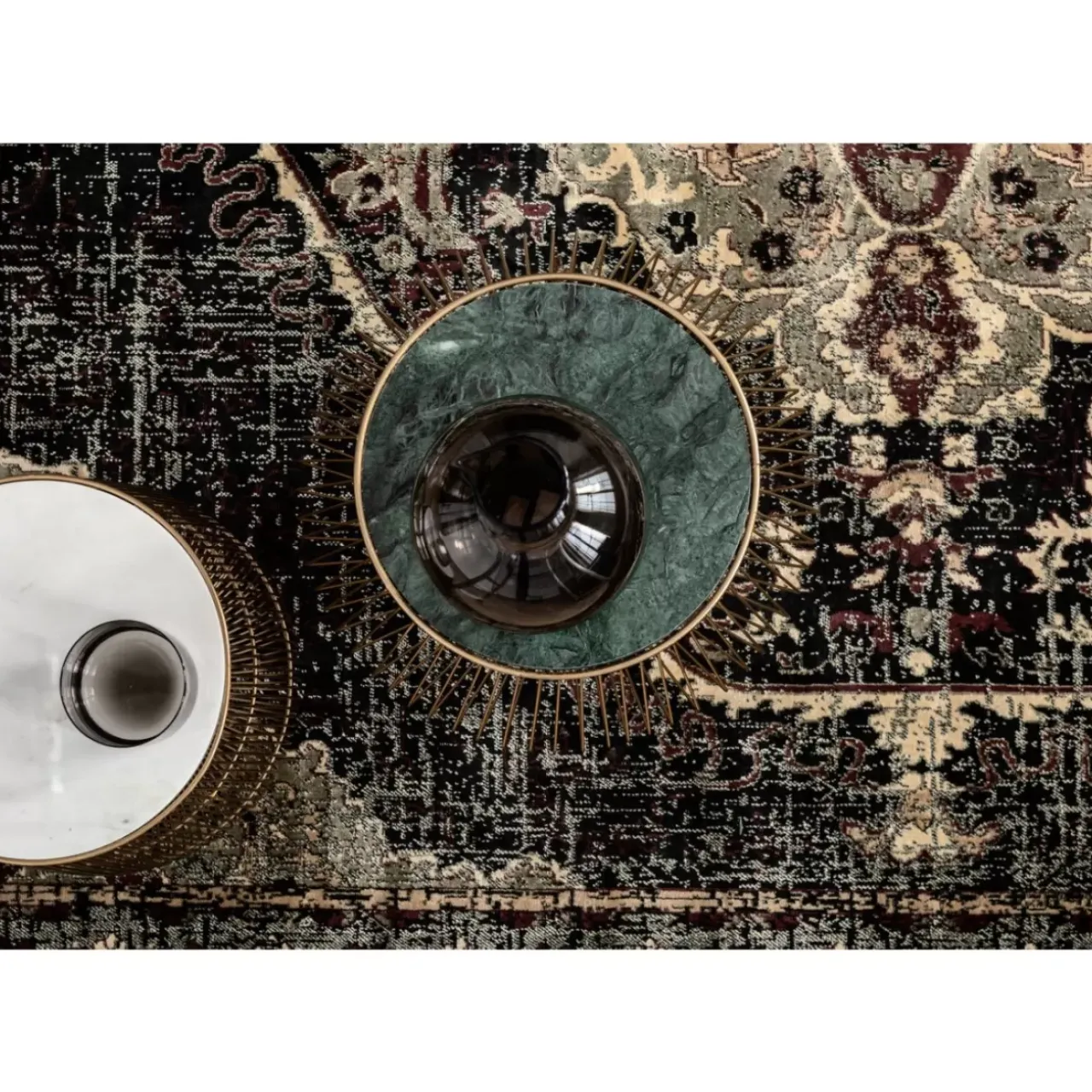 KARE Design Teppiche-Teppich Ornamento Anthrazit 170X240Cm