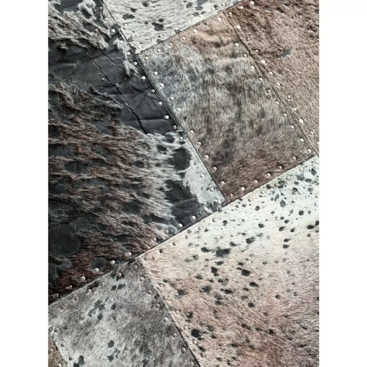 KARE Design Teppiche-Teppich Squares Grau 170X240Cm