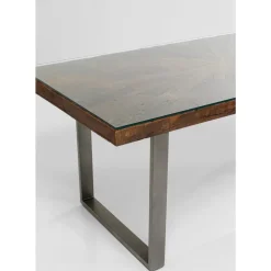 KARE Design Tische-Tisch Conley Rohstahl 180X90