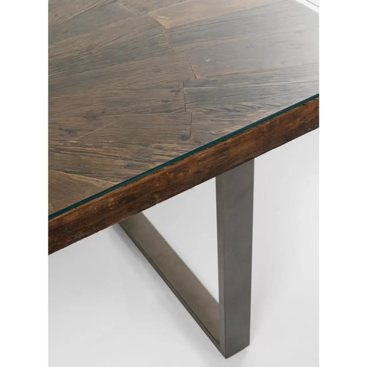 KARE Design Tische-Tisch Conley Rohstahl 180X90