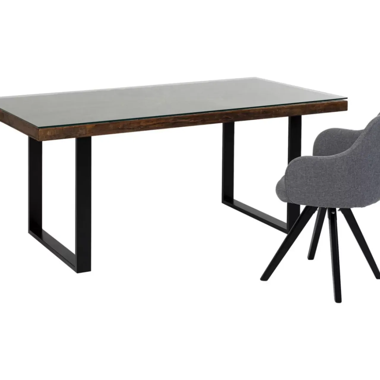 KARE Design Tische-Tisch Conley Schwarz 180X90