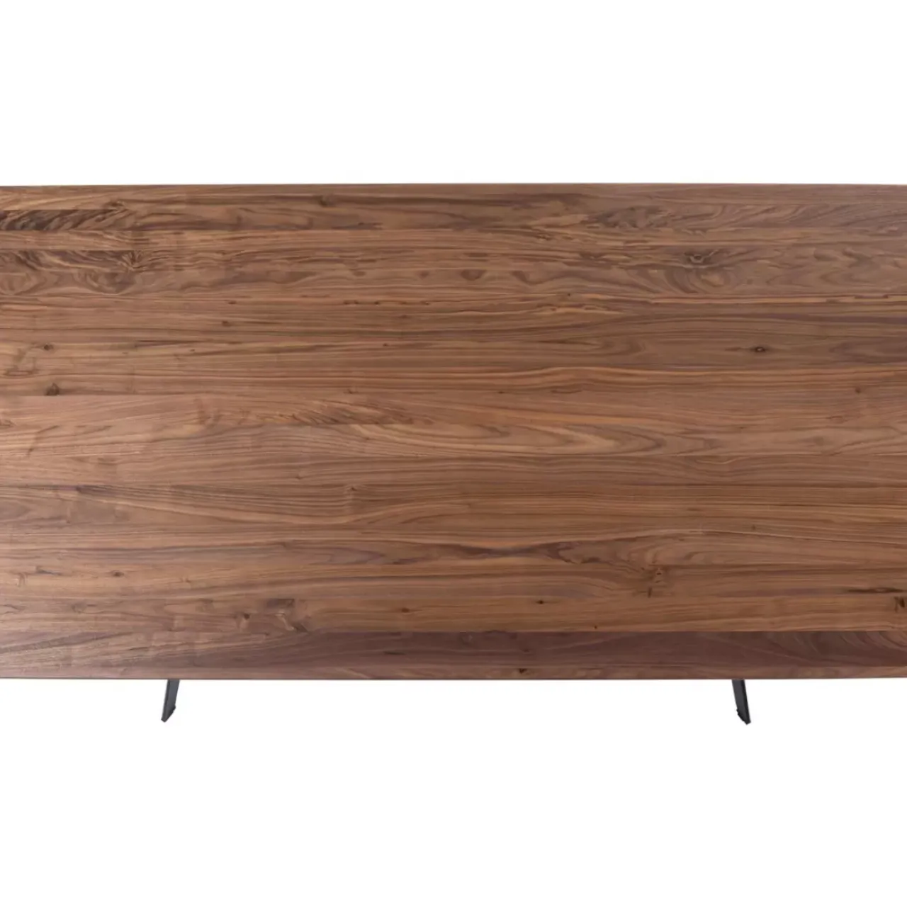 KARE Design Tische-Tisch Downtown Walnuss 220X100Cm