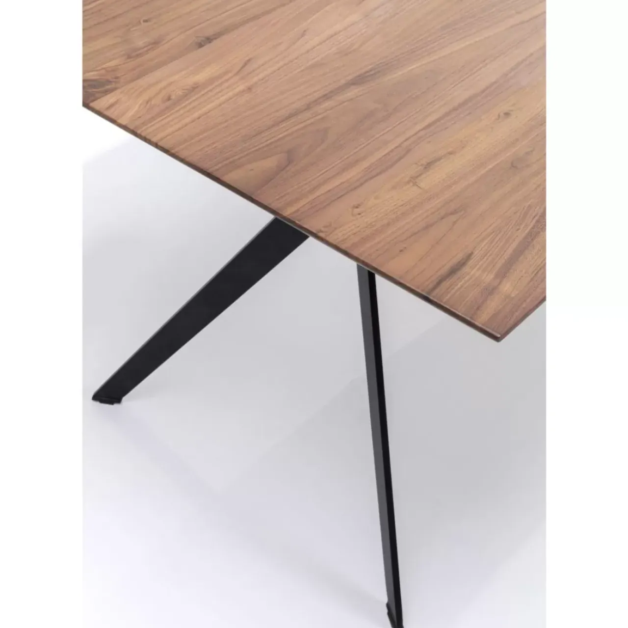 KARE Design Tische-Tisch Downtown Walnuss 220X100Cm