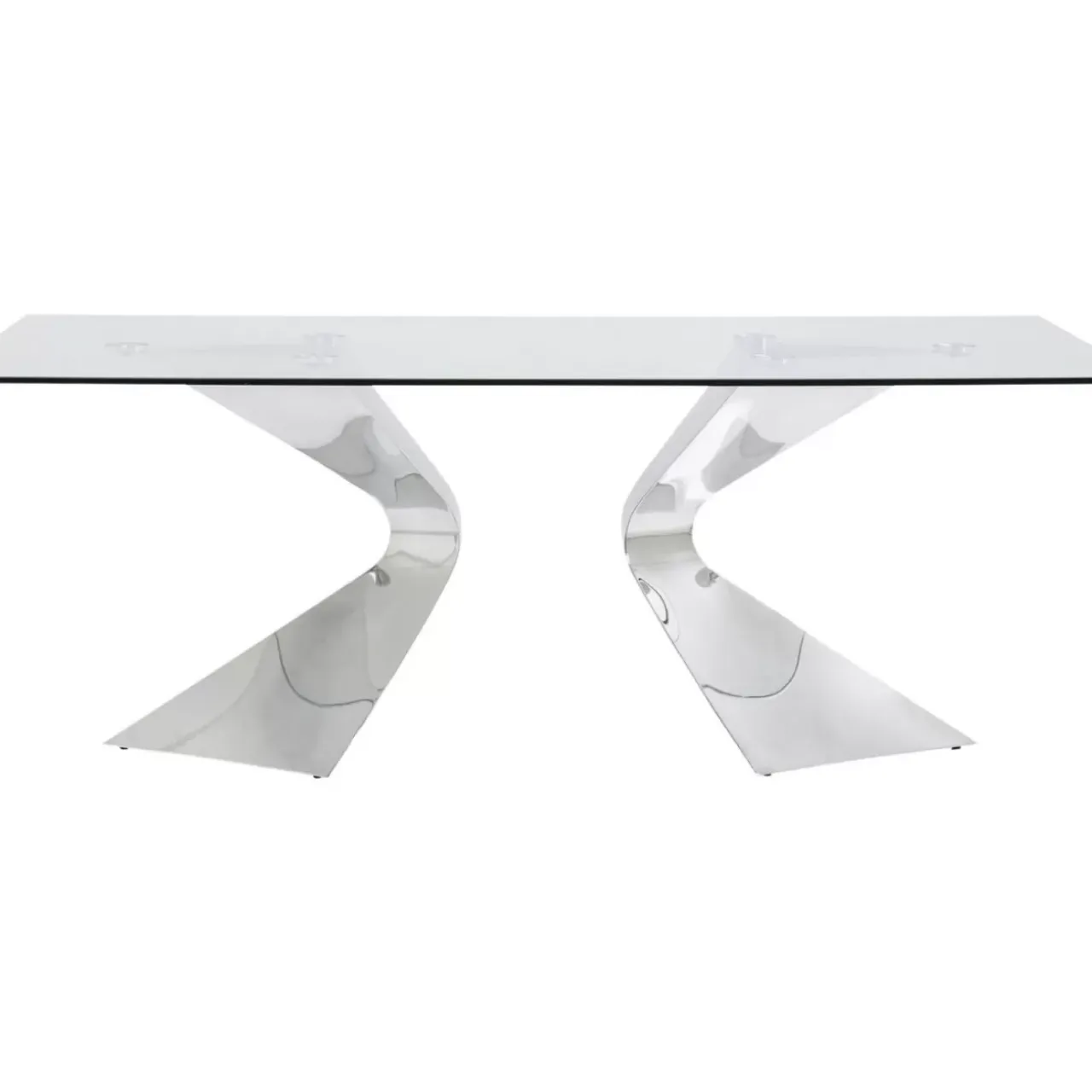 KARE Design Tische-Tisch Gloria Chrome 200X100Cm