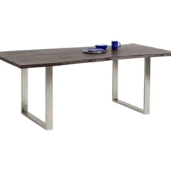 KARE Design Tische-Tisch Harmony Dunkel Chrom 160X80