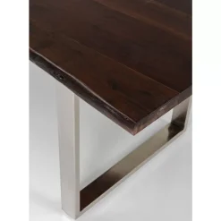 KARE Design Tische-Tisch Harmony Dunkel Chrom 200X100