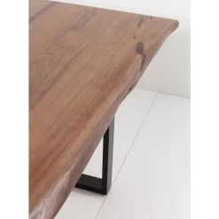 KARE Design Tische-Tisch Harmony Dunkel Chrom 200X100