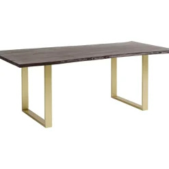 KARE Design Tische-Tisch Harmony Dunkel Messing 180X90