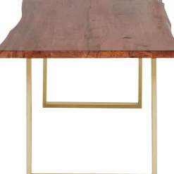 KARE Design Tische-Tisch Harmony Dunkel Messing 160X80