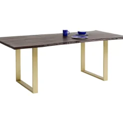 KARE Design Tische-Tisch Harmony Dunkel Messing 200X100