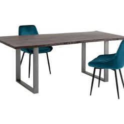 KARE Design Tische-Tisch Harmony Dunkel Rohstahl 160X80