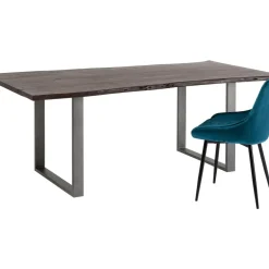 KARE Design Tische-Tisch Harmony Dunkel Rohstahl 160X80