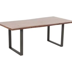 KARE Design Tische-Tisch Harmony Dunkel Rohstahl 180X90