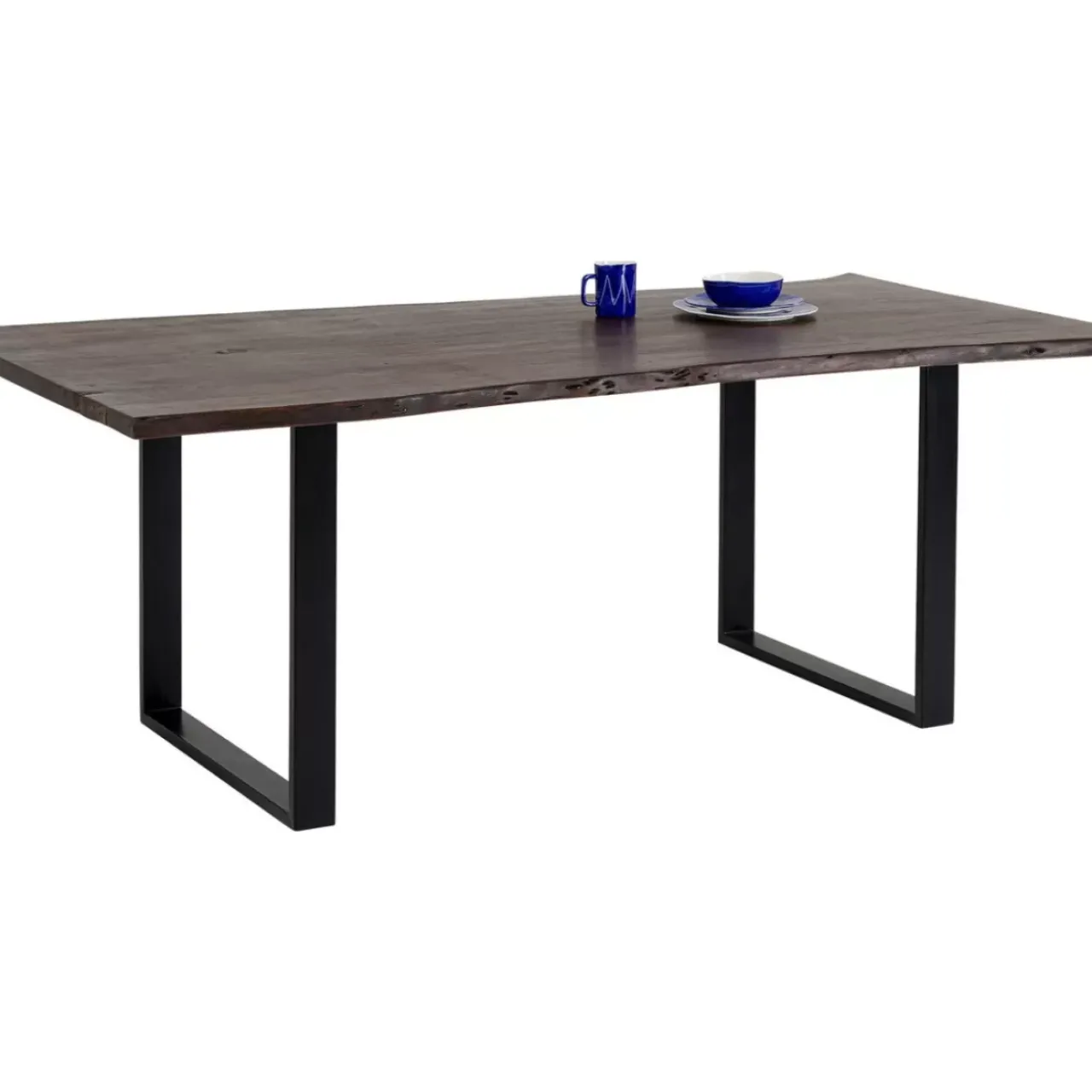 KARE Design Tische-Tisch Harmony Dunkel Schwarz 180X90