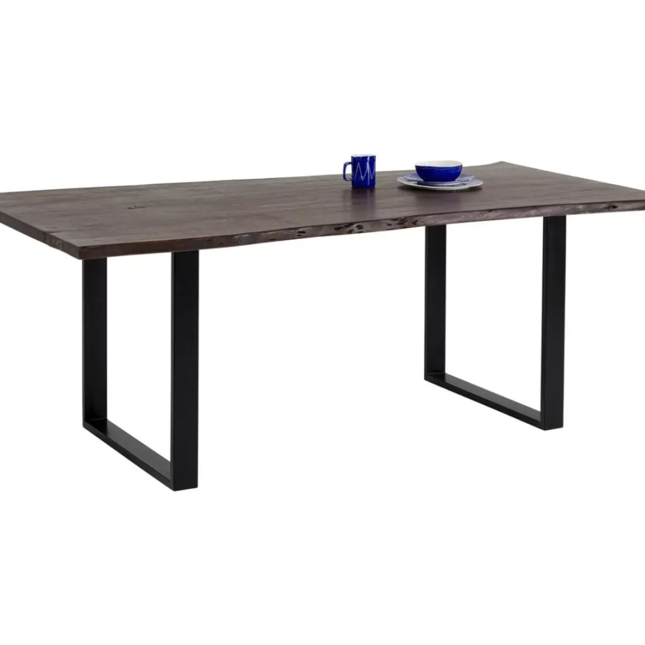 KARE Design Tische-Tisch Harmony Dunkel Schwarz 200X100