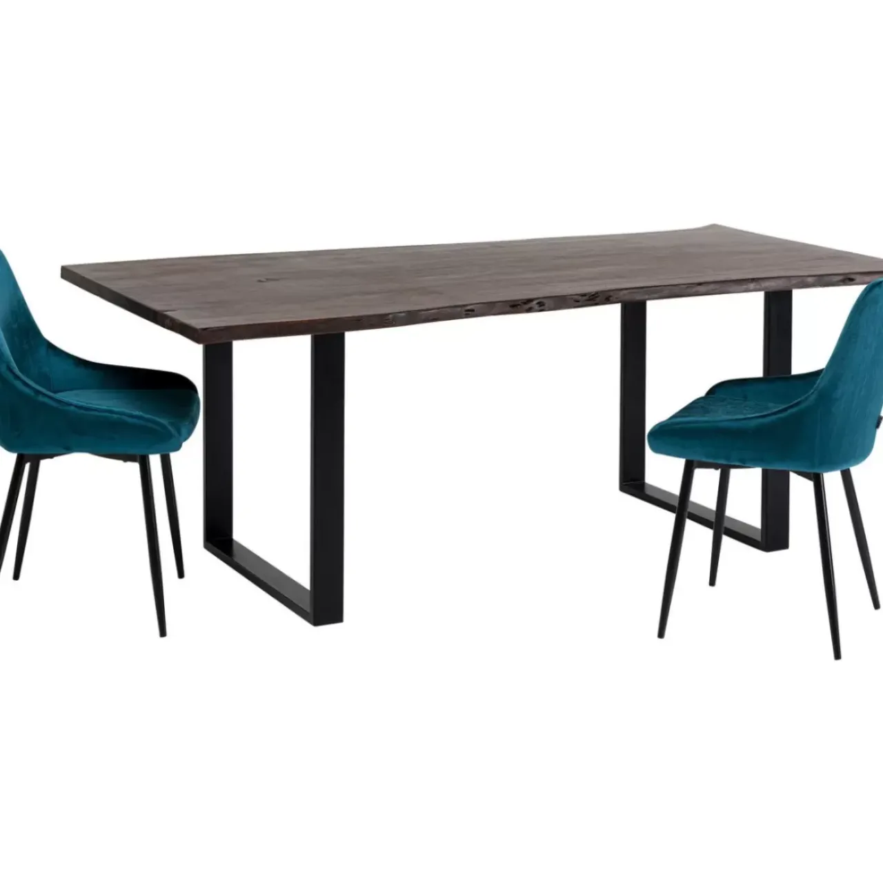 KARE Design Tische-Tisch Harmony Dunkel Schwarz 160X80